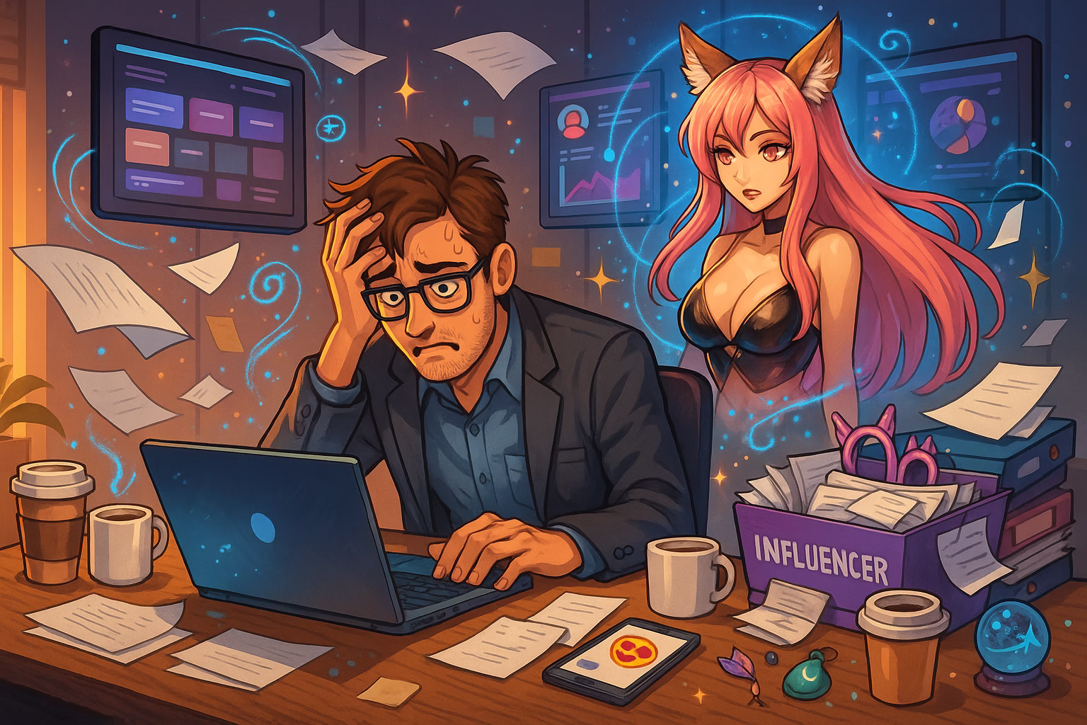 Top 5 Tools for Managing a Digital Influencer (or a Fox Spirit Who Thinks She’s One)