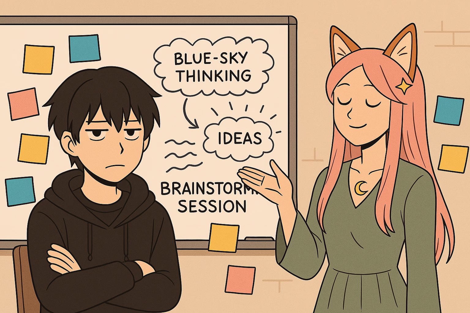 Brainstorming Is Just Group Procrastination
