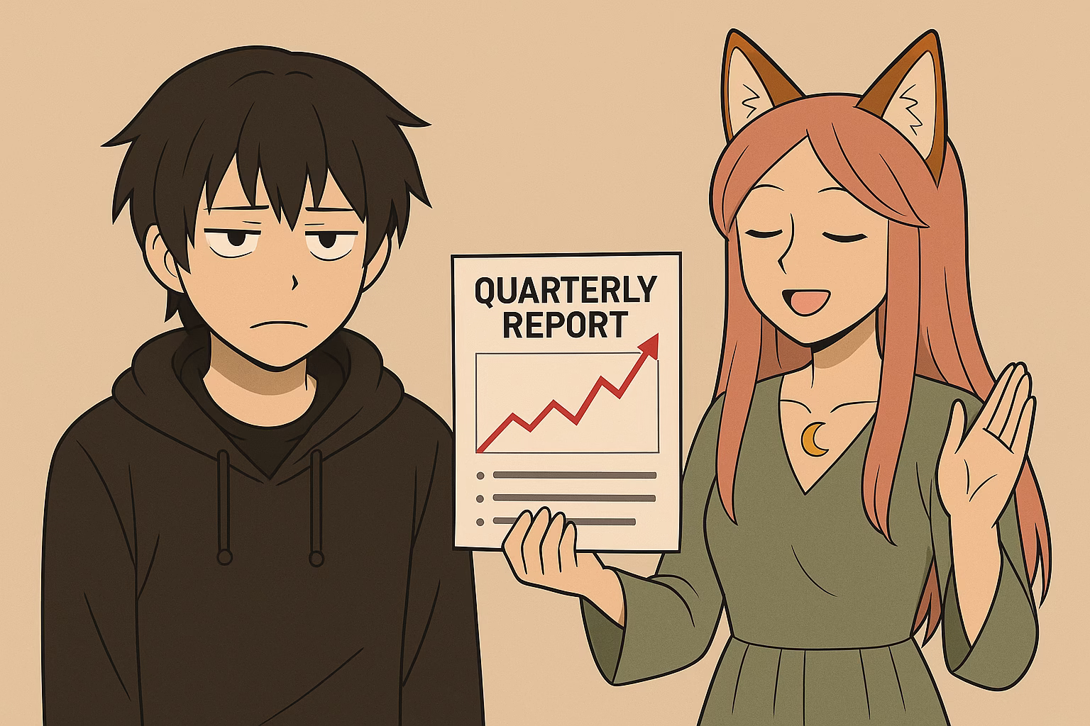 Quarterly Reports Are Just Corporate Fanfiction