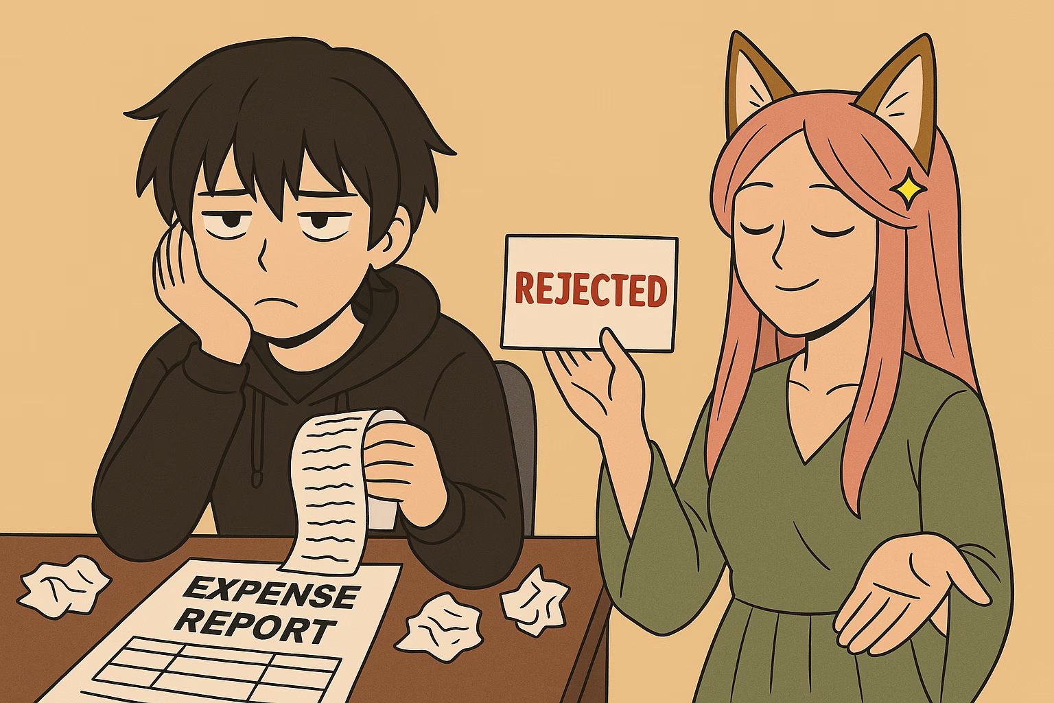 Expense Reports Are Just Bureaucratic Fanfiction