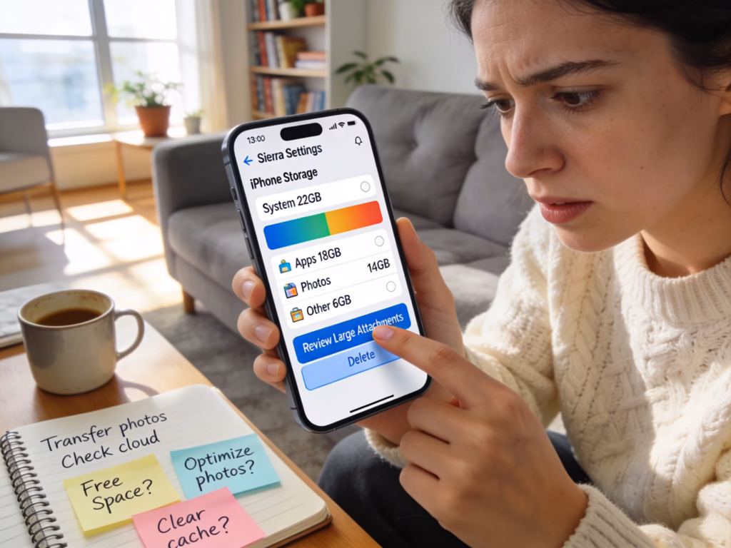 how to free up iphone storage