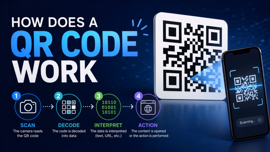 how does a qr code work