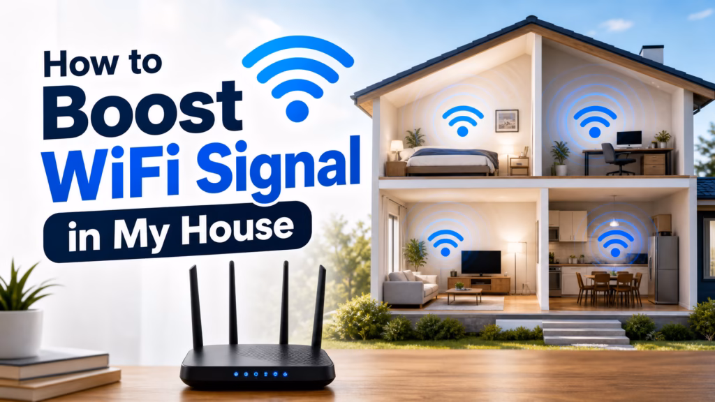 how to boost wifi signal in my house
