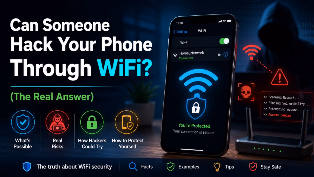 Can Someone Hack Your Phone Through WiFi