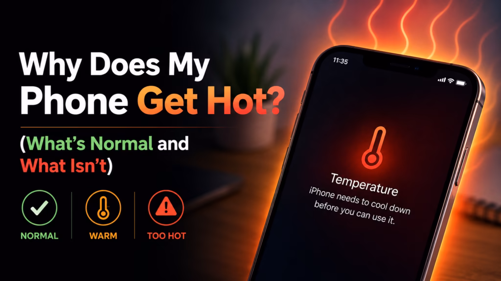 why does my phone get hot