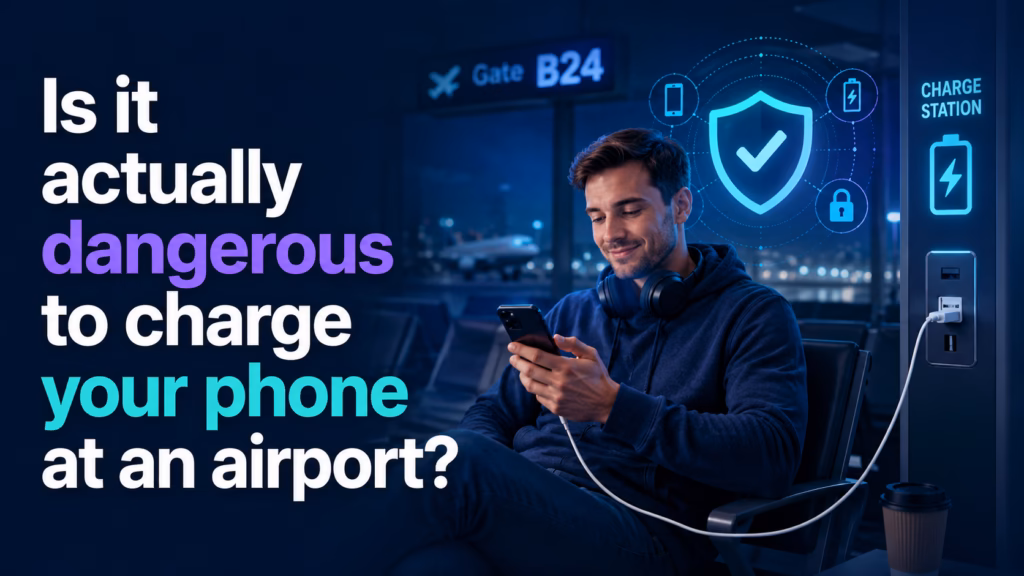 Is It Dangerous to Charge Your Phone at an Airport