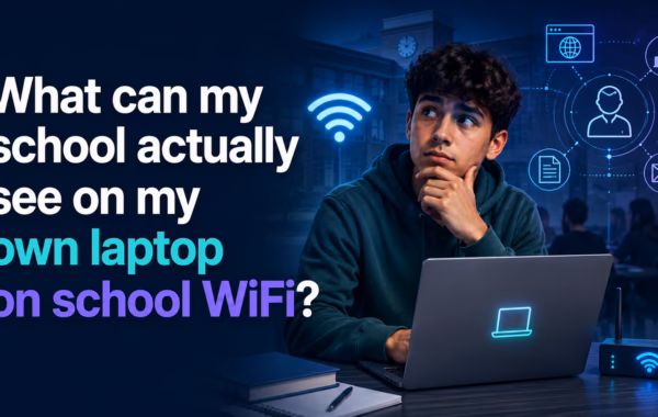 What Can My School See on My Laptop School WiFi