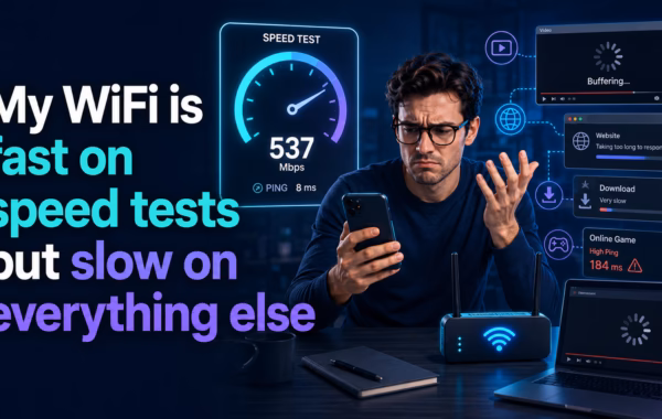 WiFi Fast on Speed Test But Slow on Everything