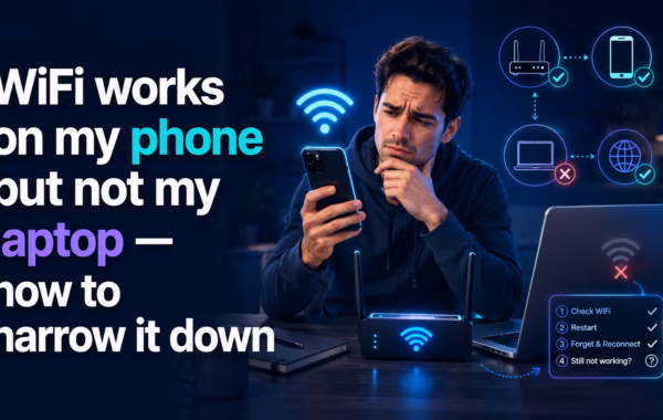 WiFi Works on Phone But Not Laptop